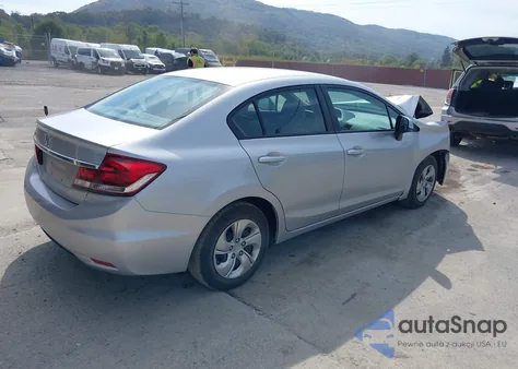 2013 Honda Civic Lx из США, поврежденный, VIN 2HGFB2F54DH583758